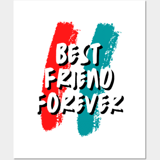 Best Friends forever BFF Posters and Art